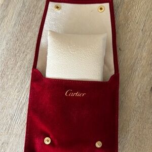 CARTIER WATCH OR BRACELET POUCH